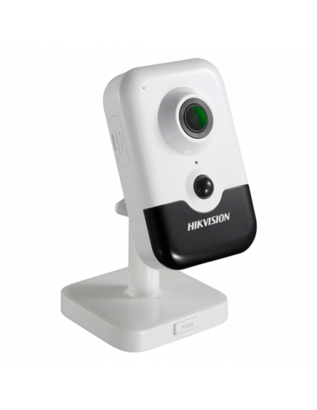 Camera Wi-Fi Cube IP 2.0MP, lentila 2.8mm, AUDIO bidirectional, IR 10m, PIR, SD-card - HIKVISION DS-2CD2423G0-IW-2.8mm. Comanda 