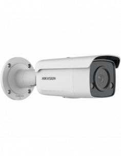 ColorVu - Camera IP 4.0 MP, lentila 4mm, lumina alba 60m, SDcard, VCA - HIKVISION DS-2CD2T47G2-L-4mm. Comanda online pe RFPro.ro