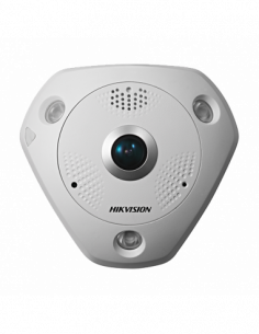 Camera IP 4K-ULTRA HD 12.0MP, FISHEYE, AUDIO integrat - HIKVISION DS-2CD63C5G0-IVS-1.29mm. Comanda online pe RFPro.ro.