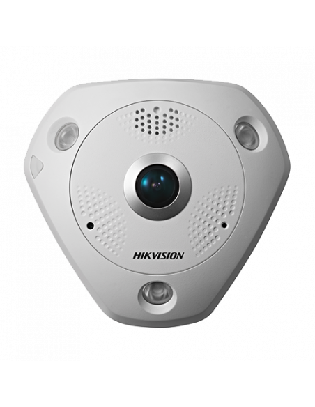 Camera IP 4K-ULTRA HD 12.0MP, FISHEYE, AUDIO integrat - HIKVISION DS-2CD63C5G0-IVS-1.29mm. Comanda online pe RFPro.ro.