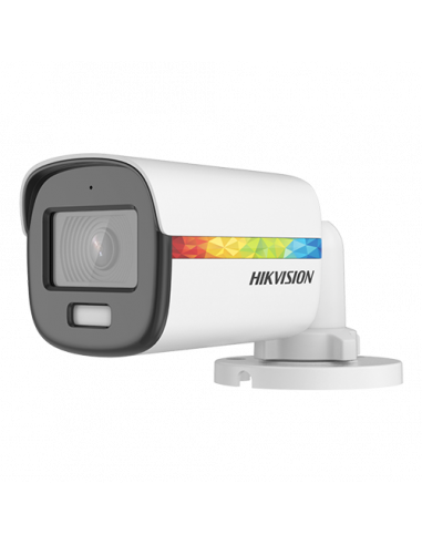 ColorVU - Camera AnalogHD 2MP, lentila 2.8mm, lumina 20m, Audio - HIKVISION DS-2CE10DF8T-FSLN-2.8mm. Comanda online pe RFPro.ro.