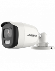 ColorVU - Camera AnalogHD 2MP, lentila 2.8mm, lumina alba 20 m - HIKVISION DS-2CE10DFT-F28. Comanda online pe RFPro.ro.