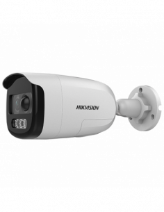 ColorVU - Camera AnalogHD 2MP cu PIR, lentila 2.8mm, Lumina alba 40 m - HIKVISION DS-2CE12DFT-PIRXOF28. Comanda online pe RFPro.