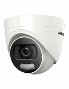 ColorVU - Camera AnalogHD 5MP, lentila 2.8mm, lumina alba 20 m - HIKVISION DS-2CE72HFT-F28. Comanda online pe RFPro.ro.