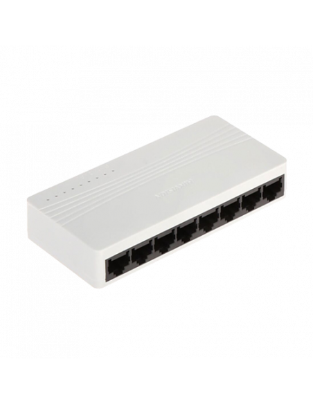 Switch 8 porturi 10/100 Mbps - HIKVISION DS-3E0108D-E. Comanda online pe RFPro.ro.