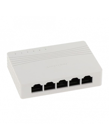Switch 5 porturi Gigabit - HIKVISION DS-3E0505D-E. Comanda online pe RFPro.ro.
