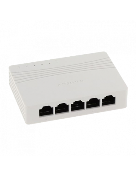 Switch 5 porturi Gigabit - HIKVISION DS-3E0505D-E. Comanda online pe RFPro.ro.