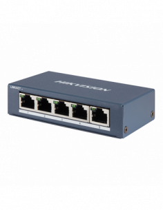Switch 5 porturi Gigabit  - HIKVISION DS-3E0505-E. Comanda online pe RFPro.ro.
