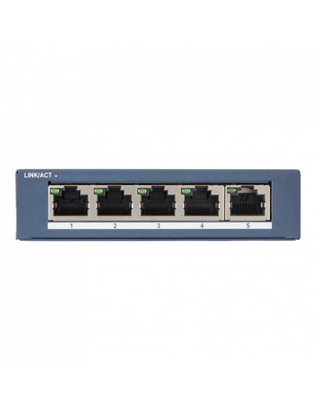 Switch 5 porturi Gigabit  - HIKVISION DS-3E0505-E. Comanda online pe RFPro.ro.