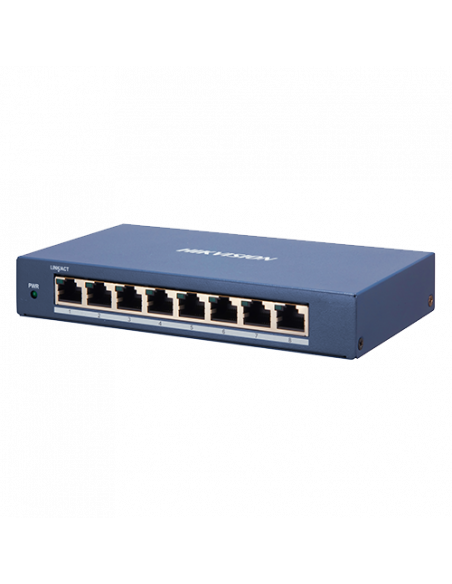 Switch 8 porturi Gigabit  - HIKVISION DS-3E0508-E. Comanda online pe RFPro.ro.