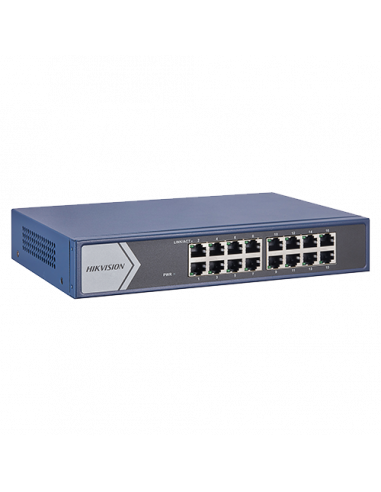 Switch 16 porturi Gigabit - HIKVISION DS-3E0516-E. Comanda online pe RFPro.ro.