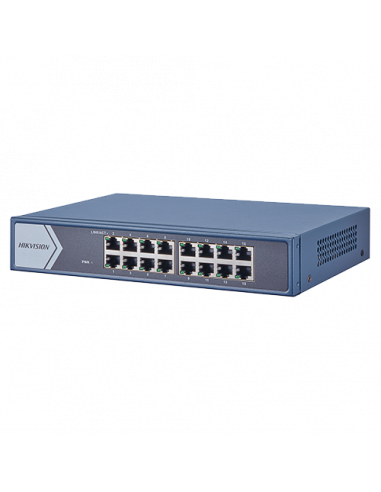 Switch 16 porturi Gigabit - HIKVISION DS-3E0516-E. Comanda online pe RFPro.ro.