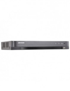 DVR 4K, 4 ch. video 8MP, 4 ch. AUDIO HDTVI 'over coaxial' - HIKVISION DS-7204HTHI-K1(S). Comanda online pe RFPro.ro.