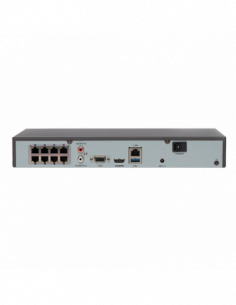 NVR 8 canale IP, Ultra HD rezolutie 4K - 8 porturi POE - HIKVISION DS-7608NI-K1-8P. Comanda online pe RFPro.ro. 2
