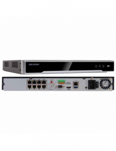 NVR 8 canale IP, Ultra HD rezolutie 4K - 8 porturi POE - HIKVISION DS-7608NI-K2-8P. Comanda online pe RFPro.ro. 2