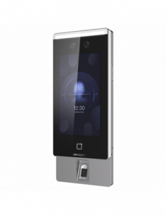 Terminal standalone IP de control acces si pontaj cu recunoastere faciala, amprenta si Card- HIKVISION DS-K1T671MF. Comanda onli