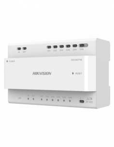 Distribuitor Video/Audio pentru 6 posturi - HIKVISION DS-KAD706. Comanda online pe RFPro.ro.