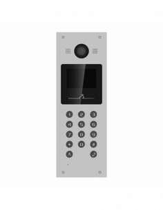 Panou exterior videointerfon TCP/IP pentru blocuri si spatii birouri, control acces card, afisaj LCD- HIKVISION DS-KD3003-E6. Co