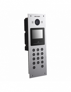 Panou exterior videointerfon TCP/IP pentru blocuri si spatii birouri, control acces card, afisaj LCD- HIKVISION DS-KD3003-E6. Co 2