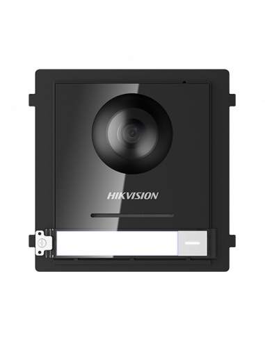 Modul Master conectare 2 fire, camera video 2MP fisheye si un buton apel  - HIKVISION DS-KD8003-IME2. Comanda online pe RFPro.ro