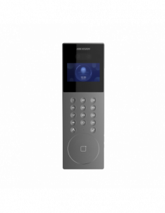 Panou exterior videointerfon TCP/IP pentru blocuri si spatii birouri, control acces integrat card si DETECTIE FACIALA  - HIKVISI 2