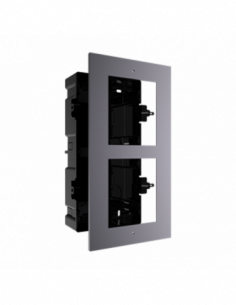 Rama montaj ingropat, 2 module, pentru Interfon modular - HIKVISION DS-KD-ACF2. Comanda online pe RFPro.ro.
