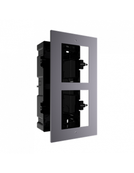 Rama montaj ingropat, 2 module, pentru Interfon modular - HIKVISION DS-KD-ACF2. Comanda online pe RFPro.ro.