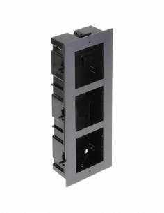 Rama montaj ingropat, 3 module, pentru Interfon modular - HIKVISION DS-KD-ACF3. Comanda online pe RFPro.ro.