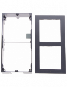Rama montaj aparent, 2 module, pentru Interfon modular - HIKVISION DS-KD-ACW2. Comanda online pe RFPro.ro. 2