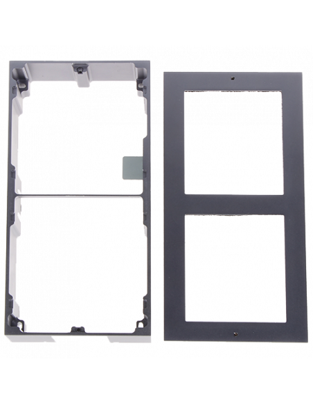 Rama montaj aparent, 2 module, pentru Interfon modular - HIKVISION DS-KD-ACW2. Comanda online pe RFPro.ro.