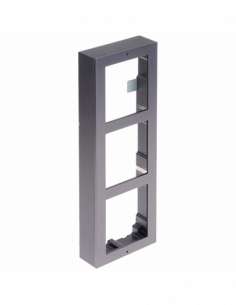 Rama montaj aparent, 3 module, pentru Interfon modular - HIKVISION DS-KD-ACW3. Comanda online pe RFPro.ro.