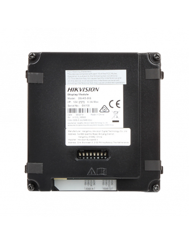Modul afisaj LCD TFT pentru Interfon modular - HIKVISION DS-KD-DIS. Comanda online pe RFPro.ro.