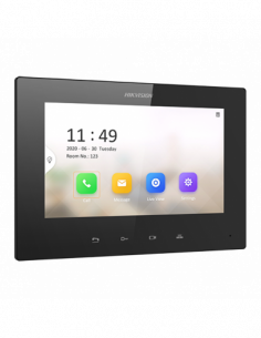 Monitor videointerfon TCP/IP, TFT LCD 7 inch non-touch - HIKVISION DS-KH6220-LE1. Comanda online pe RFPro.ro.