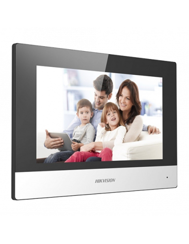 Monitor videointerfon TCP/IP, Touch Screen TFT LCD 7inch - HIKVISION DS-KH6320-TE1. Comanda online pe RFPro.ro.