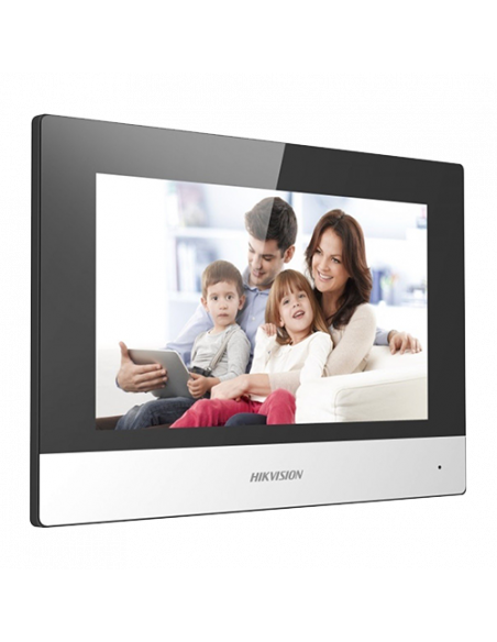 Monitor videointerfon TCP/IP, Touch Screen TFT LCD 7inch - HIKVISION DS-KH6320-TE1. Comanda online pe RFPro.ro.