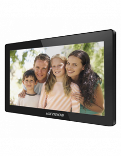 Monitor videointerfon TCP/IP Wireless, Touch Screen IPS-TFT LCD 10 inch - HIKVISION DS-KH8520-WTE1. Comanda online pe RFPro.ro.