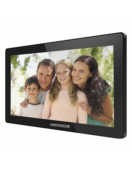 Monitor videointerfon TCP/IP Wireless, Touch Screen IPS-TFT LCD 10 inch - HIKVISION DS-KH8520-WTE1. Comanda online pe RFPro.ro.