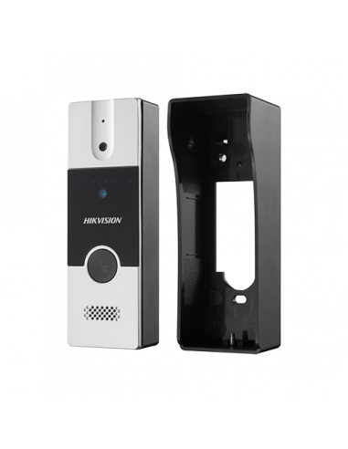 Kit videointerfon analogic 7 inch. conectare 4 fire - HIKVISION DS-KIS202. Comanda online pe RFPro.ro.