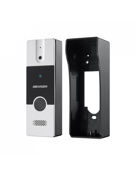 Kit videointerfon analogic 7 inch. conectare 4 fire - HIKVISION DS-KIS202. Comanda online pe RFPro.ro.