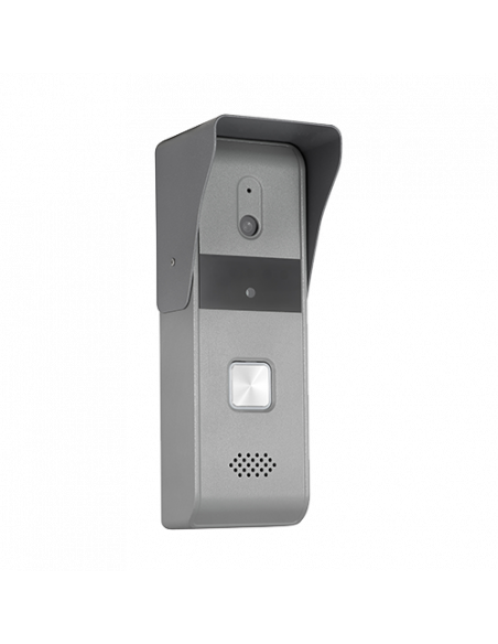 Kit videointerfon analogic 7inch, camera Pinhole, conectare 4 fire - HIKVISION DS-KIS203. Comanda online pe RFPro.ro.