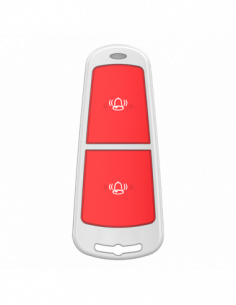 Buton de panica, 2 canale, Wireless - HIKVISION DS-PD1-EB-WS2. Comanda online pe RFPro.ro.
