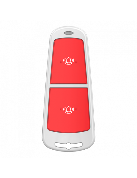 Buton de panica, 2 canale, Wireless - HIKVISION DS-PD1-EB-WS2. Comanda online pe RFPro.ro.