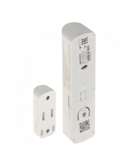 Contact magnetic Wireless AX PRO 868Mhz, design slim - HIKVISION DS-PDMC-EG2-WE. Comanda online pe RFPro.ro.