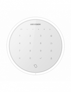 Tastatura wireless cu cititor card, 868 Mhz - HIKVISION DS-PKA-WLM-868-W. Comanda online pe RFPro.ro.