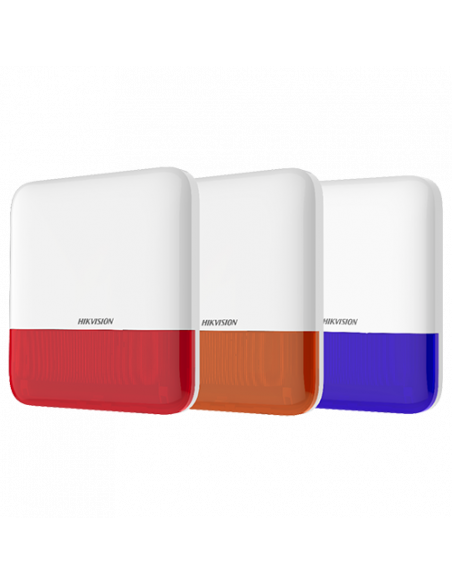 Sirena wireless AX PRO de exterior cu flash, led albastru, 868Mhz - HIKVISION DS-PS1-E-WE-B. Comanda online pe RFPro.ro.