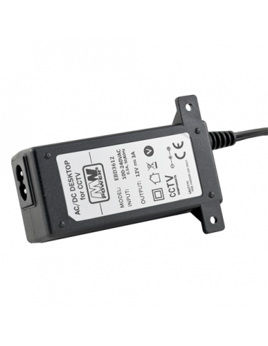 Sursa de alimentare 12V, 3A - MW Power EBD3612. Comanda online pe RFPro.ro.