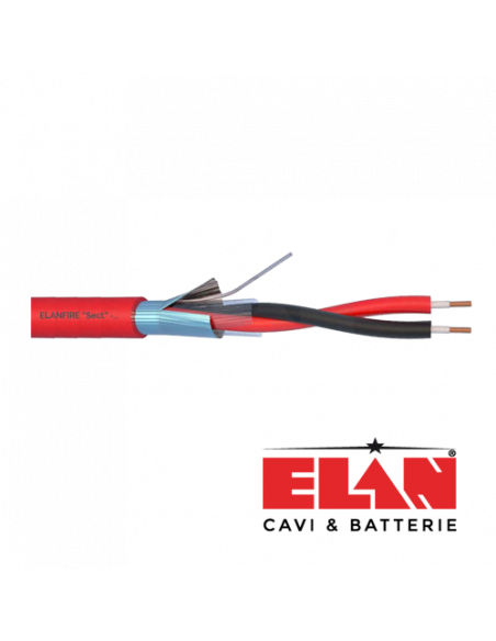 Cablu de incendiu E120 - 1x2x0.8mm, 100m ELN120-1x2x08. Comanda online pe RFPro.ro.