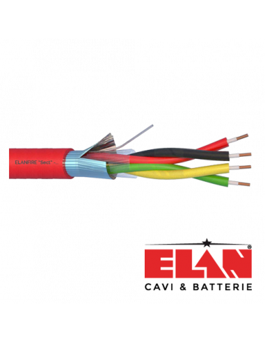 Cablu de incendiu E120 - 2x2x0.8mm, 100m ELN120-2x2x08. Comanda online pe RFPro.ro.
