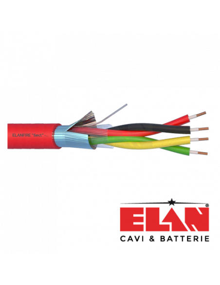 Cablu de incendiu E120 - 2x2x0.8mm, 100m ELN120-2x2x08. Comanda online pe RFPro.ro.