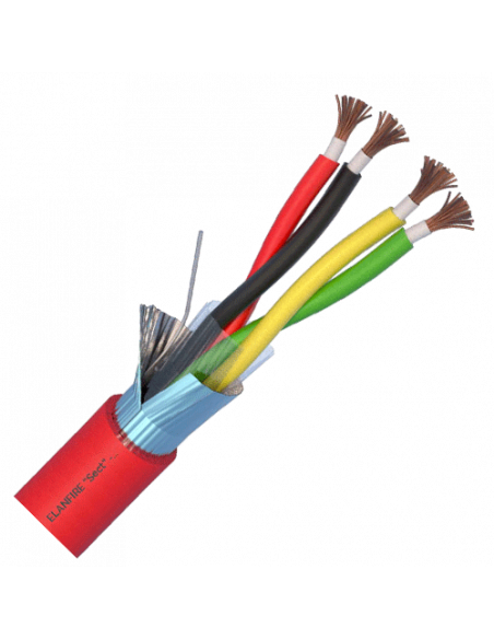 Cablu de incendiu E120 - 2x2x1.0mm, 100m - ELAN ELN120-2x2x1.0. Comanda online pe RFPro.ro.